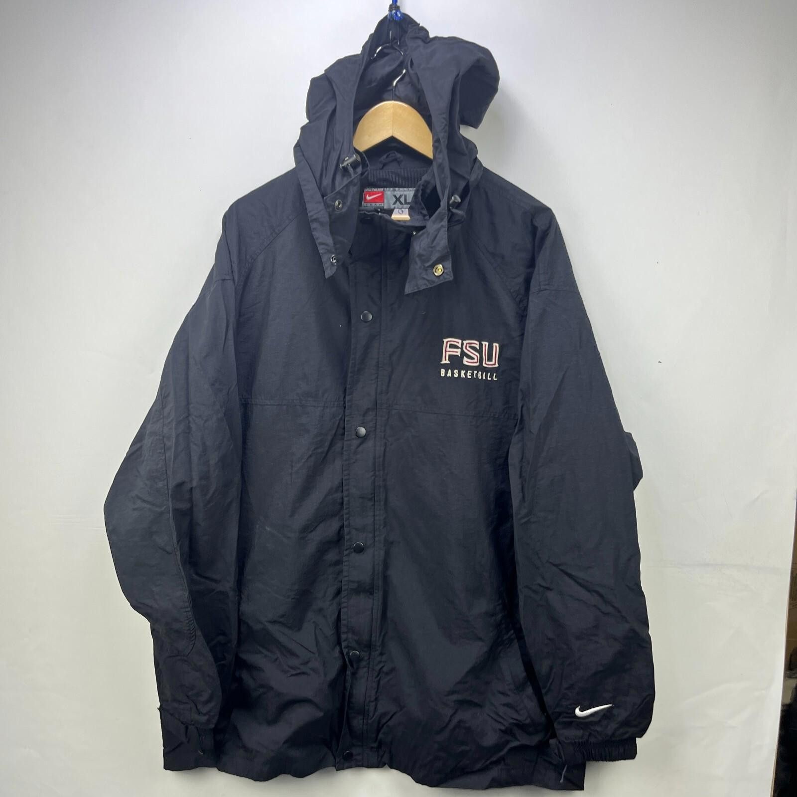 Nike Vintage 90s FSU Nike Windbreaker Jacket XL Florida State Size ONE SIZE - 1 Thumbnail