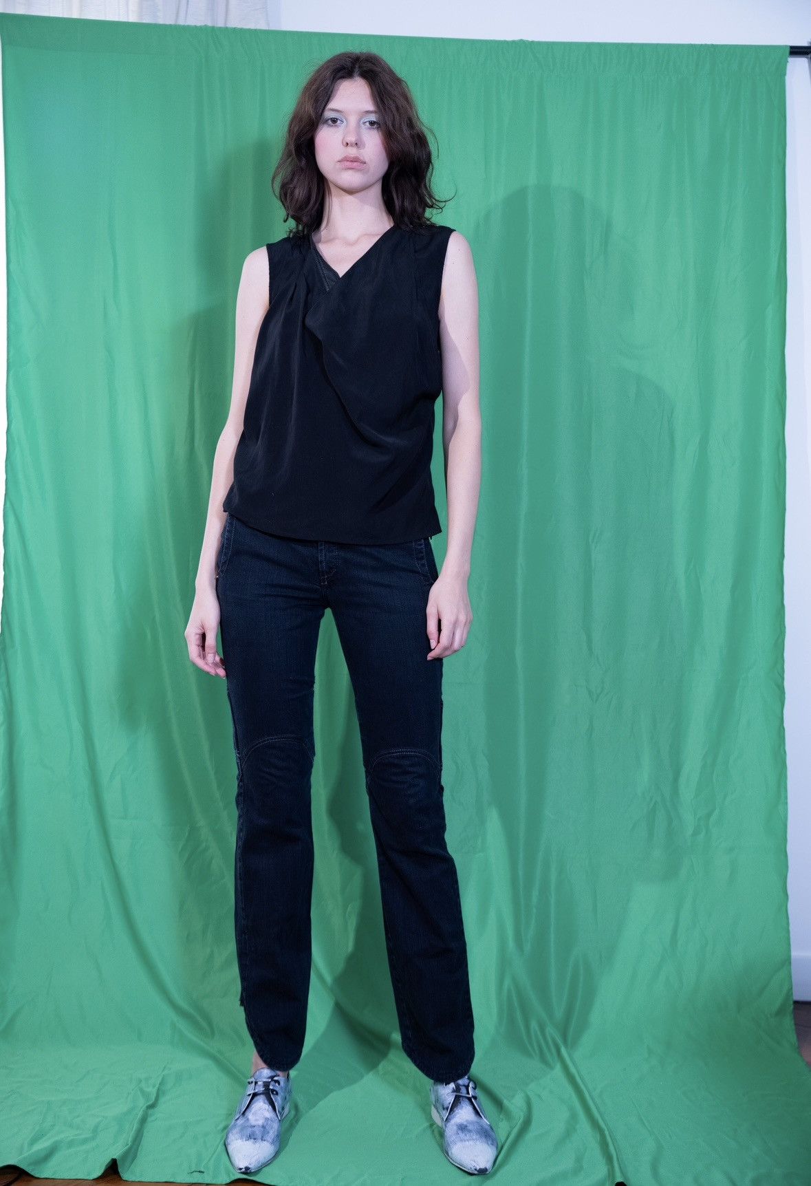 Costume National Creative avant garde jeans with interesting details Size 26" / US 2 / IT 38 - 2 Thumbnail