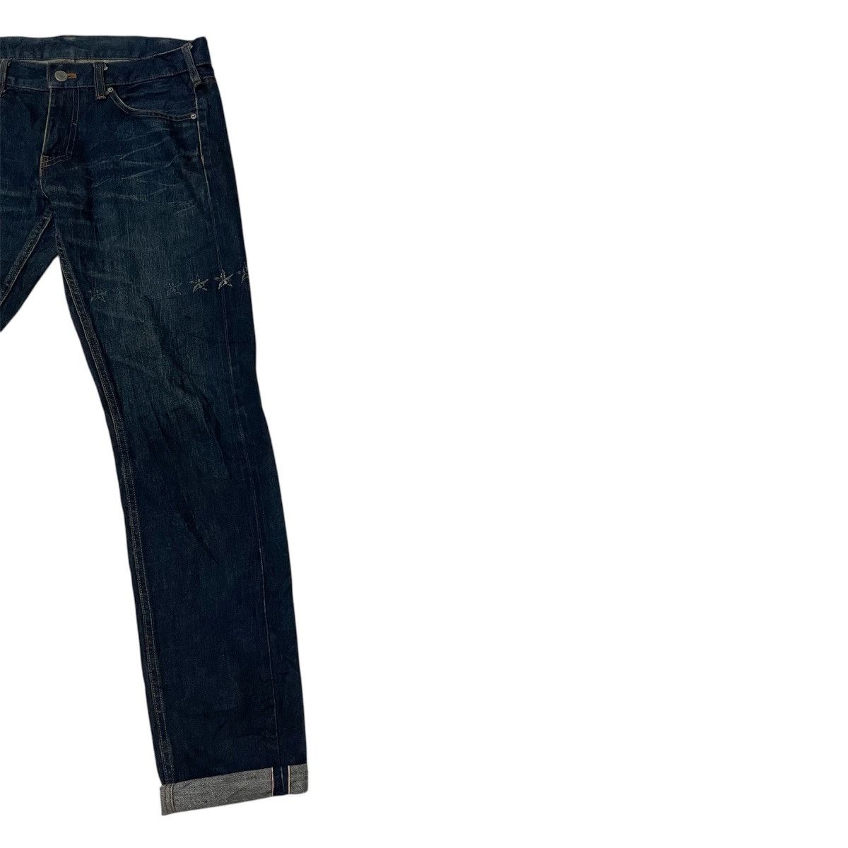 Boycott × Japanese Brand × Vintage Vintage Boycott "Stars" Selvedge Denim Size US 34 / EU 50 - 4 Thumbnail