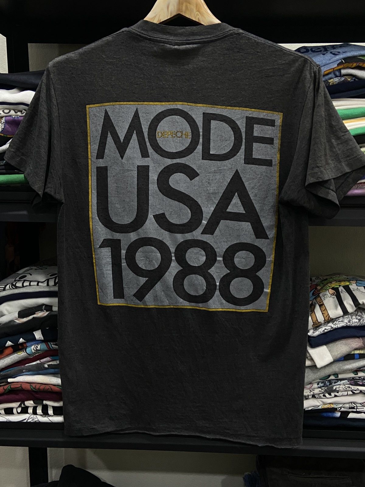 Band Tees Vintage 1988s Depeche Mode Alternative tour Rock Band TShirt Size US M / EU 48-50 / 2 - 10 Thumbnail