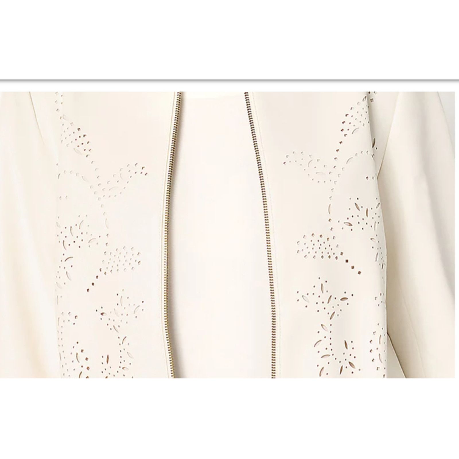 Susana Monaco Susan Graver Regular Faux Leather Jacket Petal L A672546 Size L / US 10 / IT 46 - 2 Thumbnail