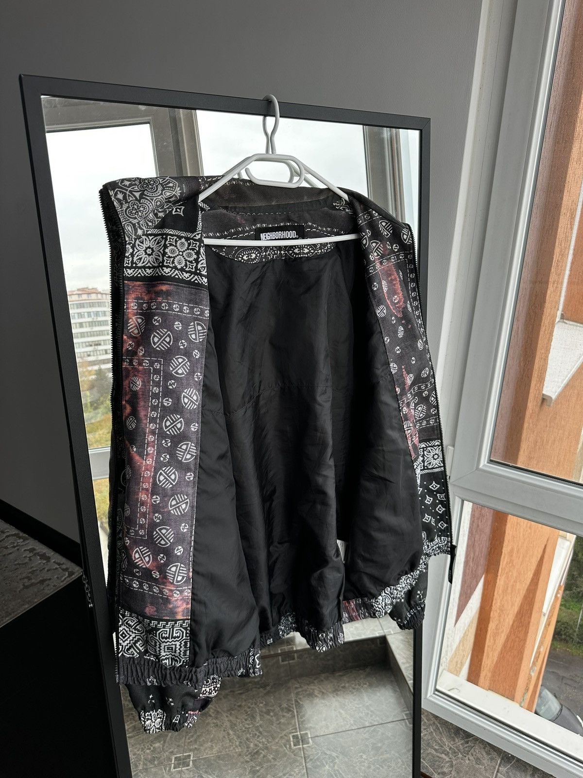 Neighborhood Neighborhood Japan Track-B/E Bandana Patchwork Zip Jacket Size US L / EU 52-54 / 3 - 12 Thumbnail