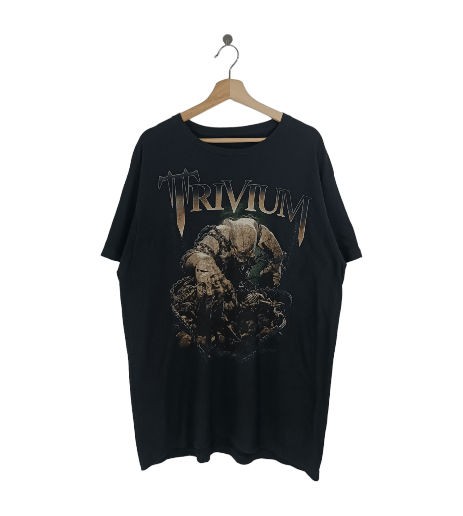 Band Tees VINTAGE Y2K TRIVIUM METAL BAND disturbed as i lay dying Size US XL / EU 56 / 4 - 1 Thumbnail