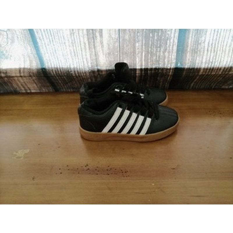 K-Swiss K-Swiss Classic Low Top Sneakers Black White 5-Stripe 11.5 Size US 11.5 / EU 44-45 - 6 Thumbnail