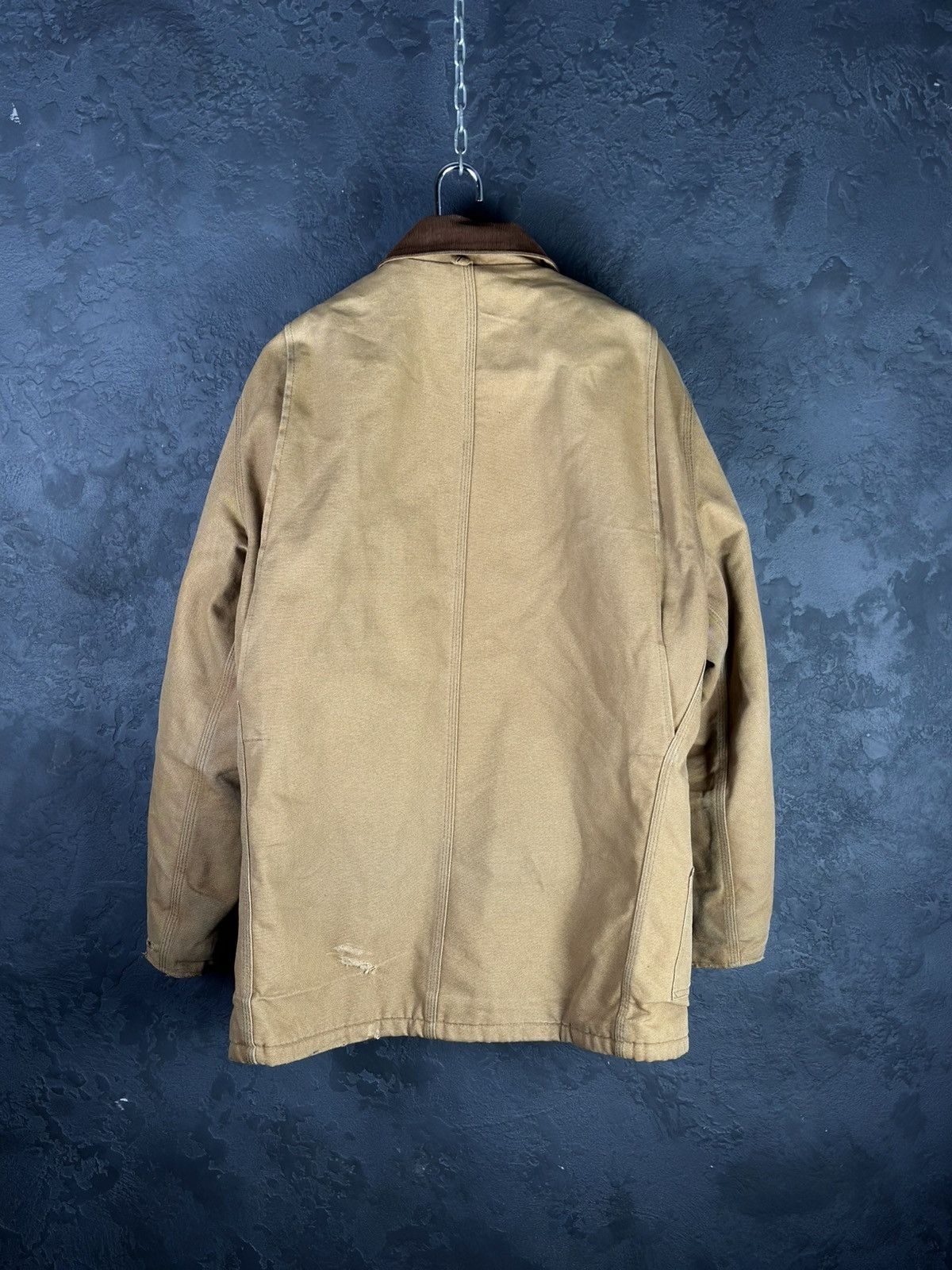 Carhartt × Vintage Rare Design Vintage Carhatt Distressed Jacket 1990s Size US M / EU 48-50 / 2 - 7 Thumbnail
