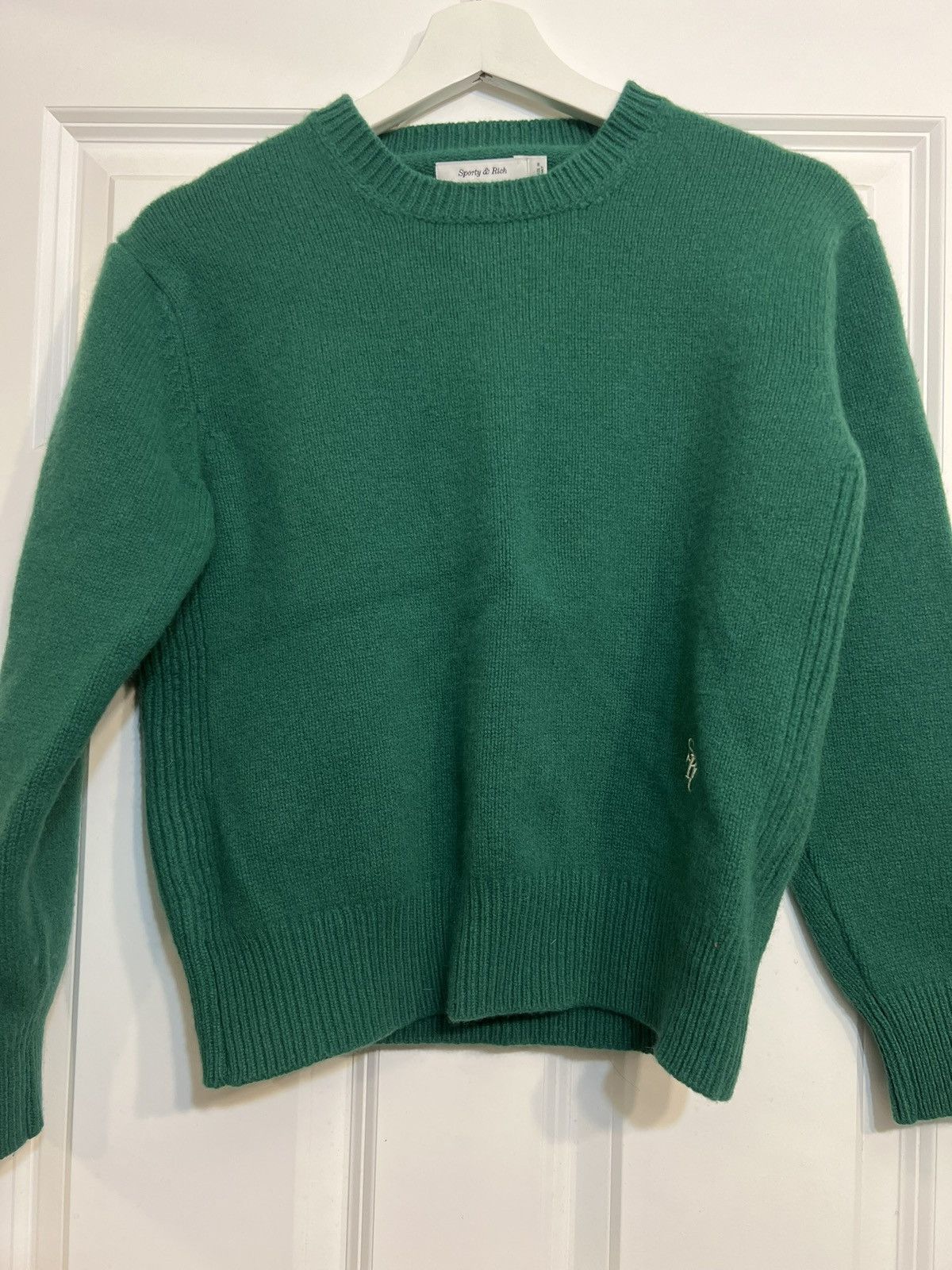 Sporty & Rich SRC Wool Crewneck Size M / US 6-8 / IT 42-44 - 1 Thumbnail
