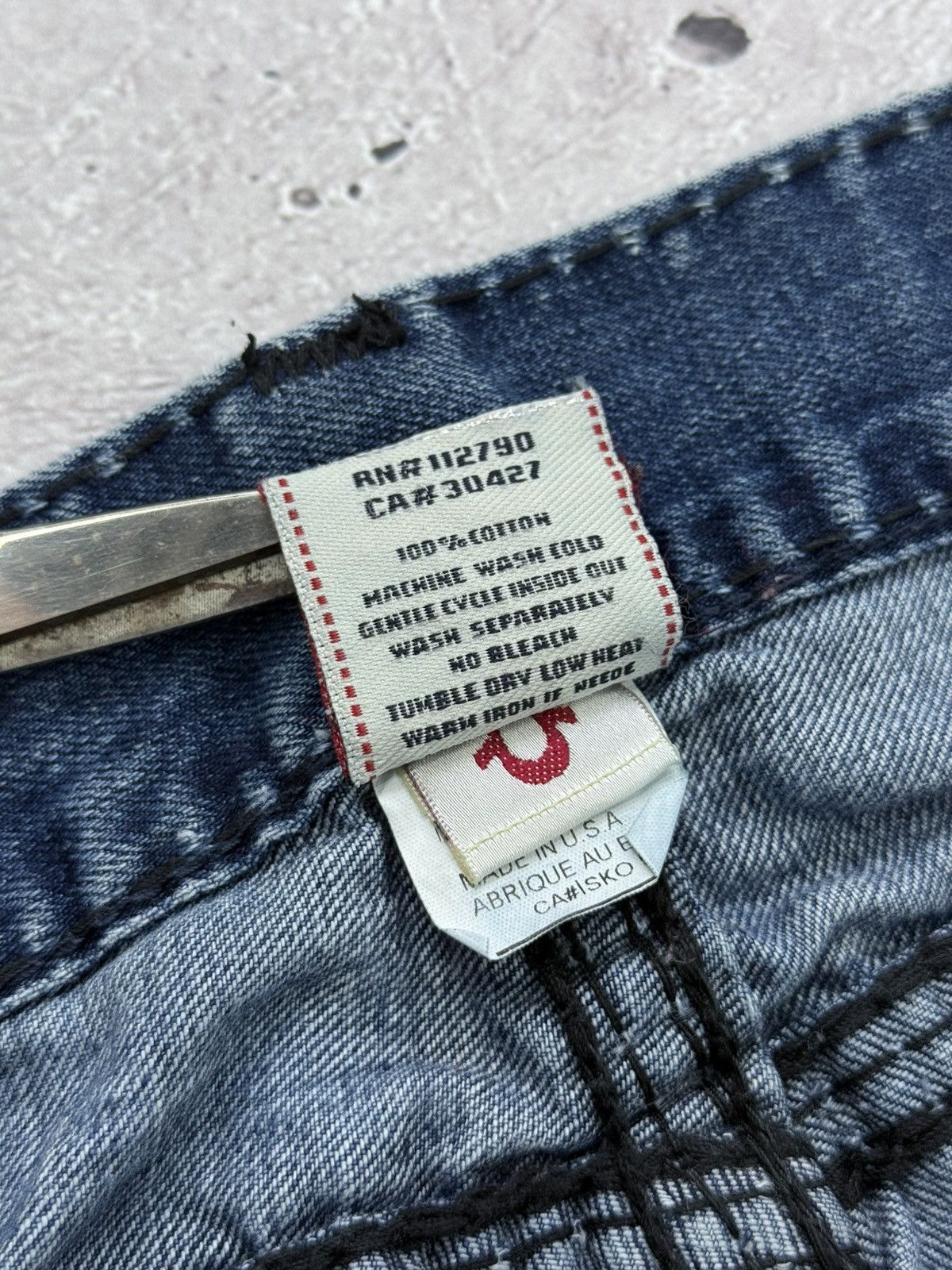 True Religion Vintage Y2K True Religion Joey Jeans Size US 36 / EU 52 - 9 Thumbnail