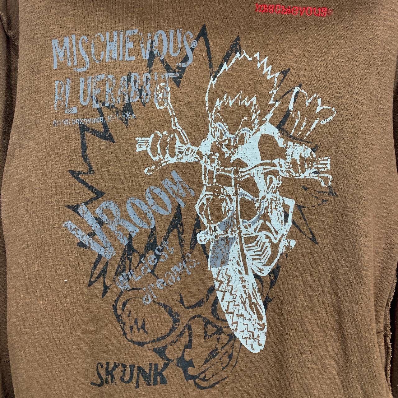 Japanese Brand MISCHIEVOUS Hoodie Pullover #2081/14 Size US S / EU 44-46 / 1 - 2 Thumbnail
