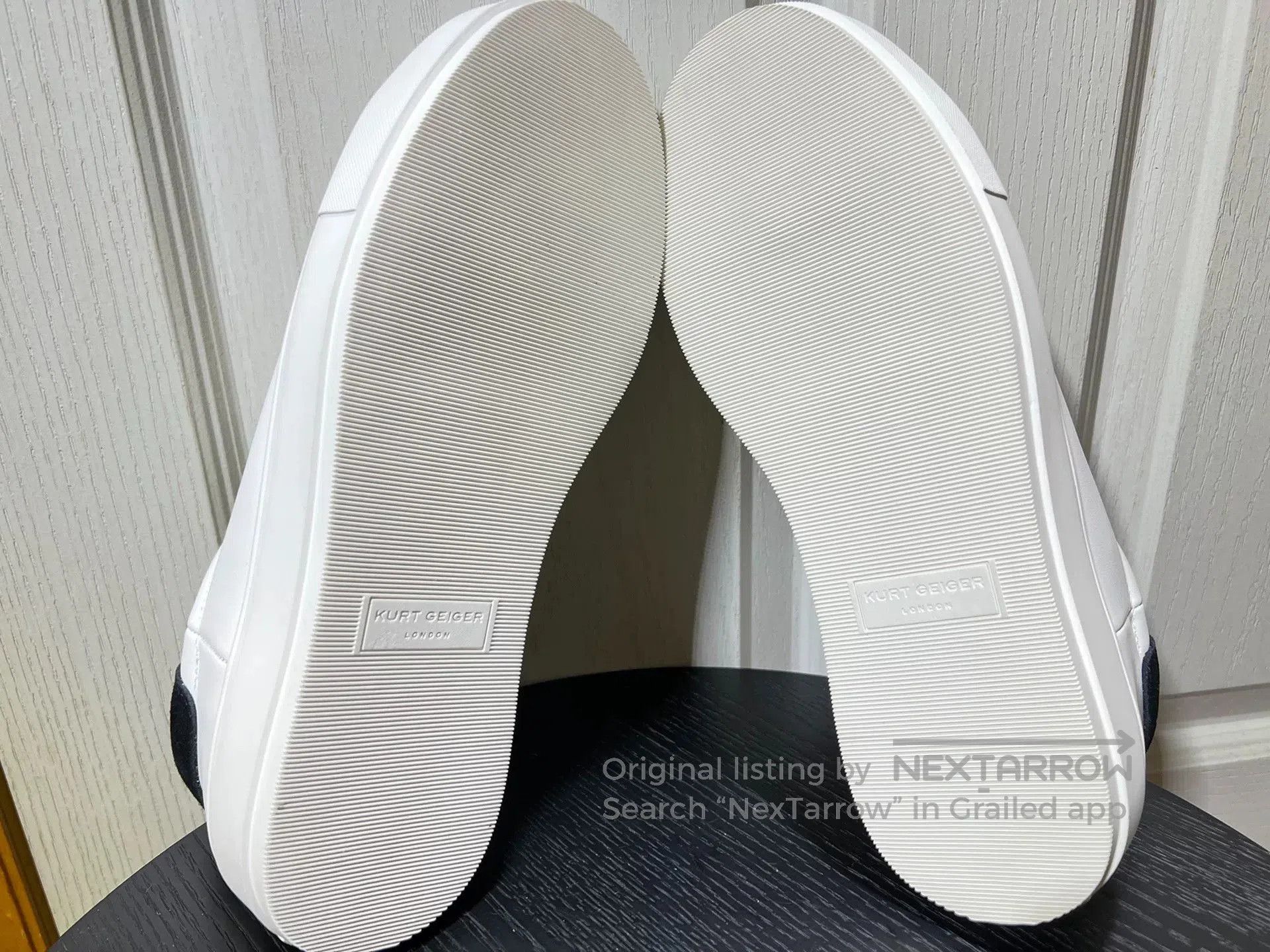 Japanese Brand Kurt Geiger London Men's Leather Sneakers. Size US 7 / EU 40 - 8 Thumbnail