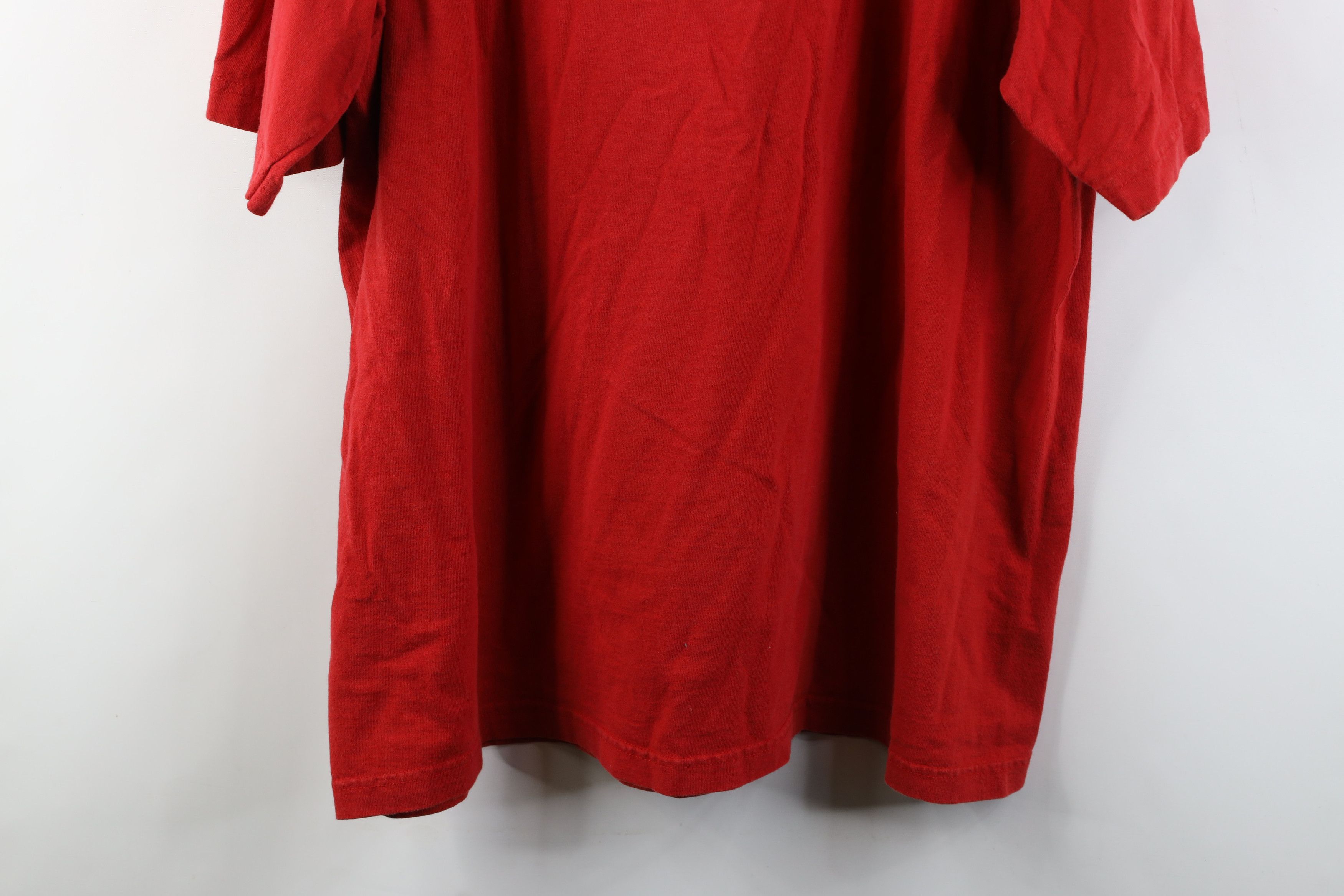 Tommy Hilfiger Vintage 90s Tommy Hilfiger Spell Short Sleeve T-Shirt Red Size US XXL / EU 58 / 5 - 13 Thumbnail