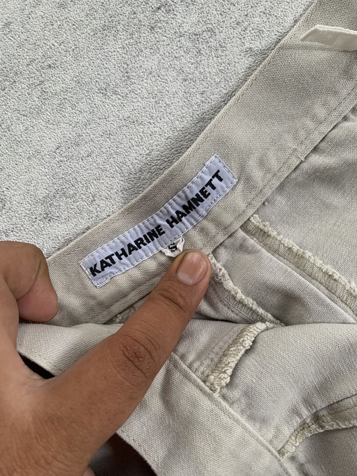 Designer × Katharine Hamnett London Vintage Katharine hamnett zipper side trouser Size US 28 / EU 44 - 4 Thumbnail