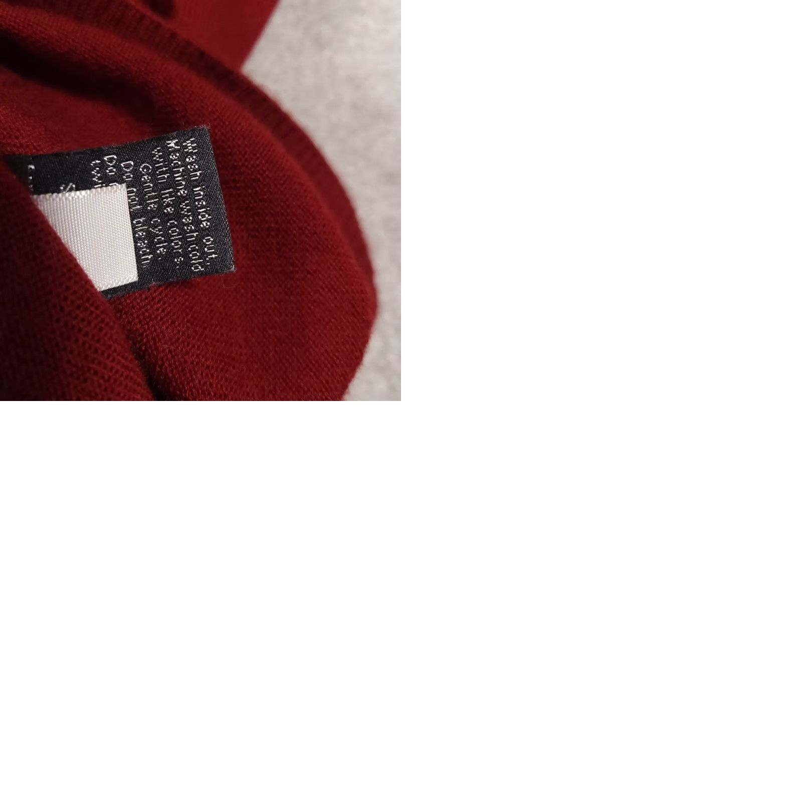Apt. 9 Apt 9 Sweater XLT Red V-Neck Long Sleeve Merino Wool Blend Pullover Mens Size US XL / EU 56 / 4 - 9 Thumbnail