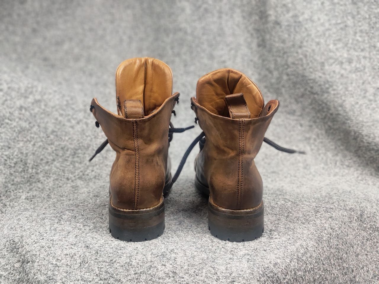Other Lemargo handmade leather shoes lace Combat Boots Carol MA+ Size US 10 / IT 40 - 13 Thumbnail