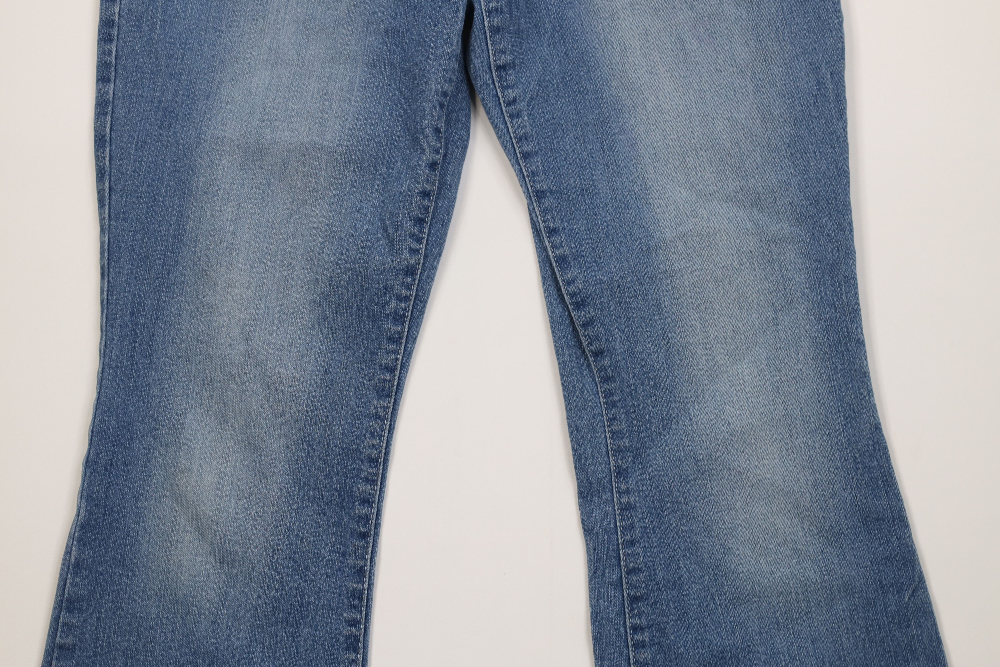 Vintage Vintage Y2K LEI Low Rise Ashley Bootcut Flared Denim Jeans Size 32" / US 10 / IT 46 - 3 Thumbnail
