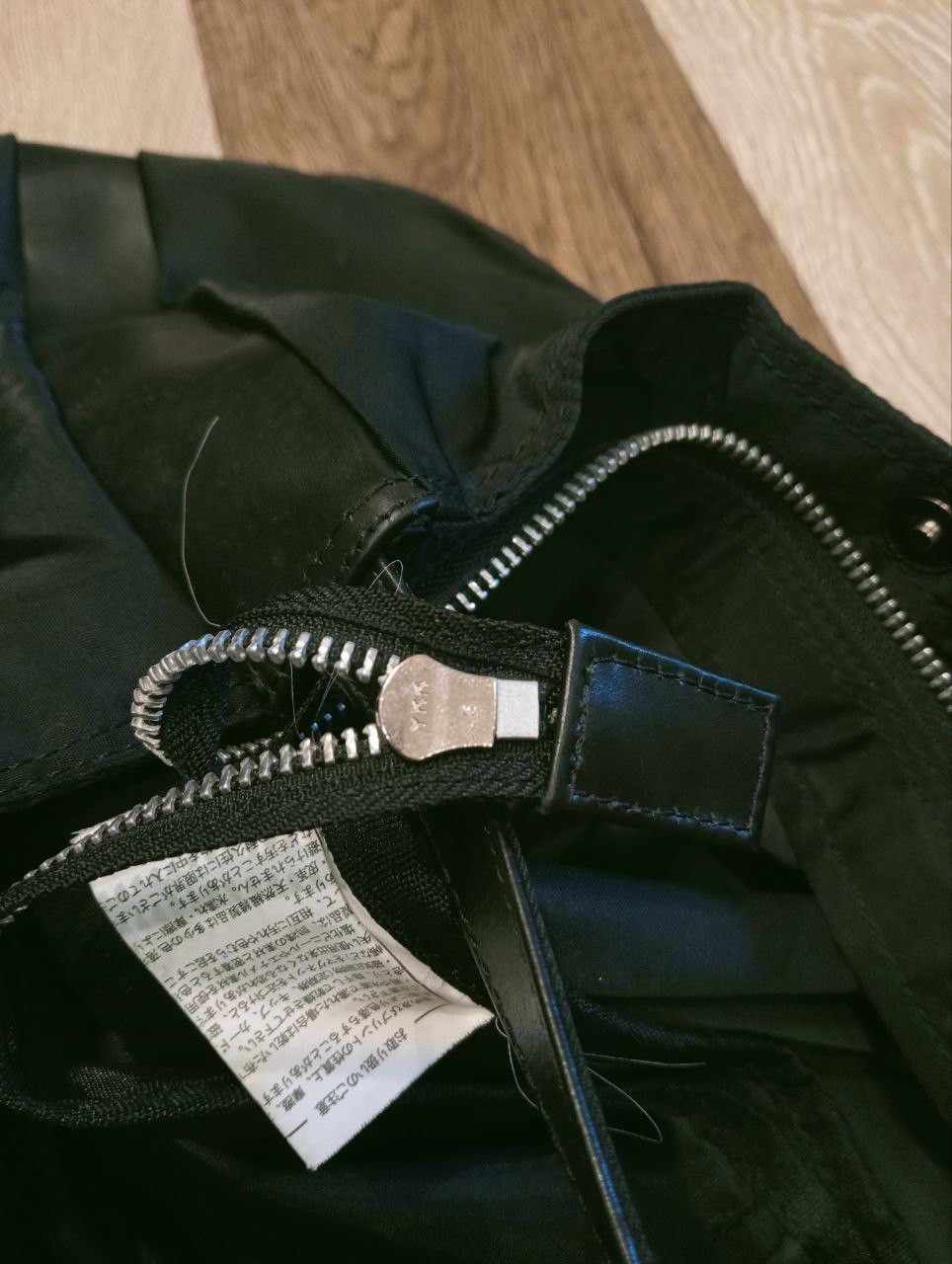 Yohji Yamamoto YOHJI YAMAMOTO Y'SACCS LEATHER + CANVAS TOTE BAG Size ONE SIZE - 15 Thumbnail