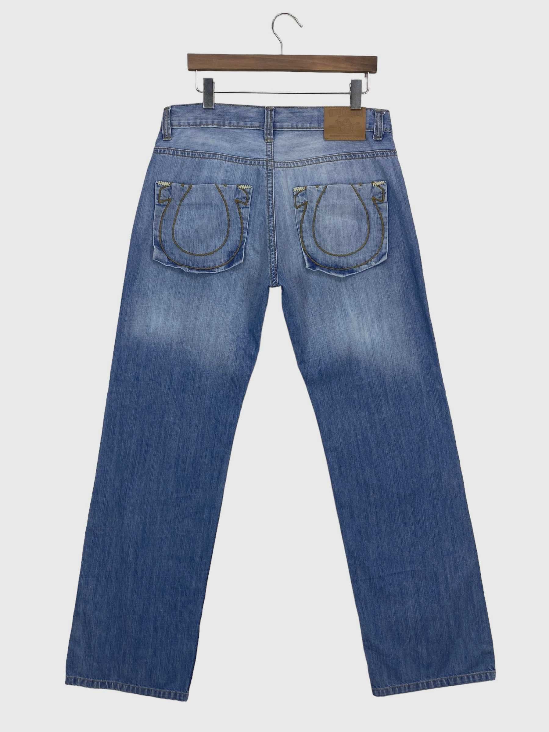 True Religion True Religion Straight Denim Jeans Size US 31 - 1 Thumbnail