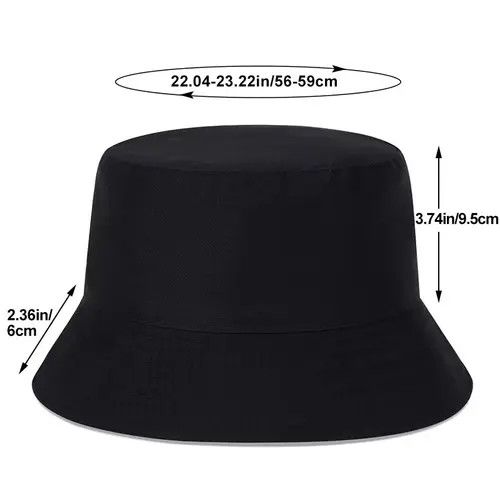 Japanese Brand WHAT Printing Personality Bucket Hat Fisherman Size ONE SIZE - 2 Thumbnail