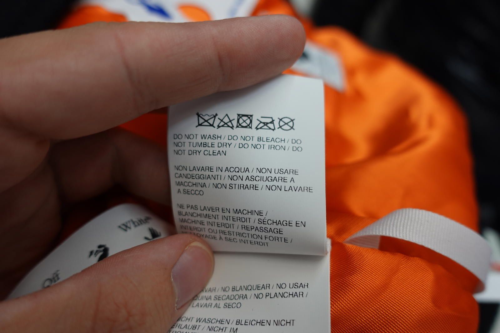 Off-White Off White Alien SS22 Varsity Jacket in Black/Orange Size US XL / EU 56 / 4 - 9 Thumbnail