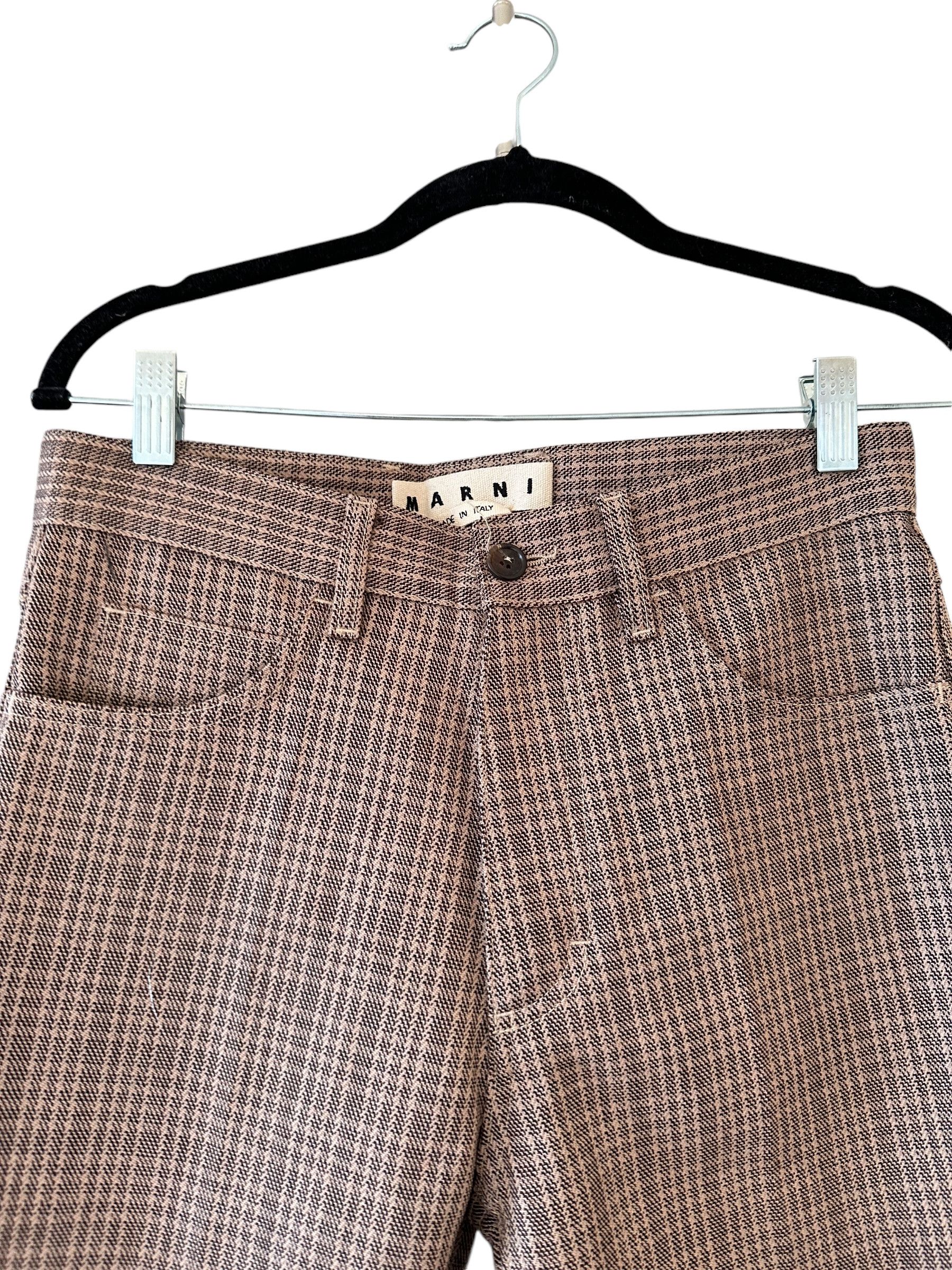 Marni Marni Wool Check Trousers Size US 30 / EU 46 - 5 Thumbnail