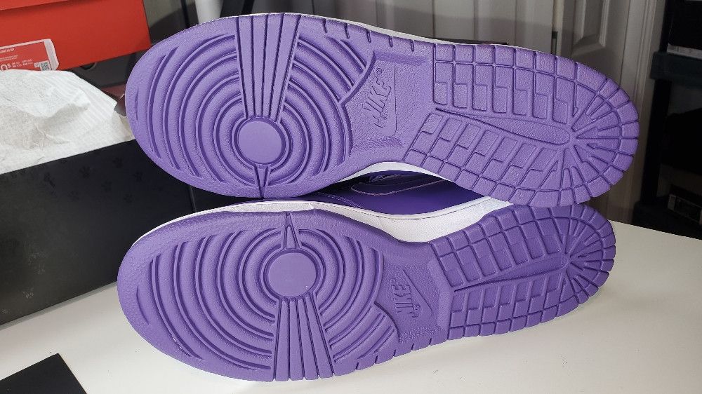 Nike Dunk High Premium ID Purple 2008 316142991 Size US 10.5 / EU 43-44 - 6 Thumbnail
