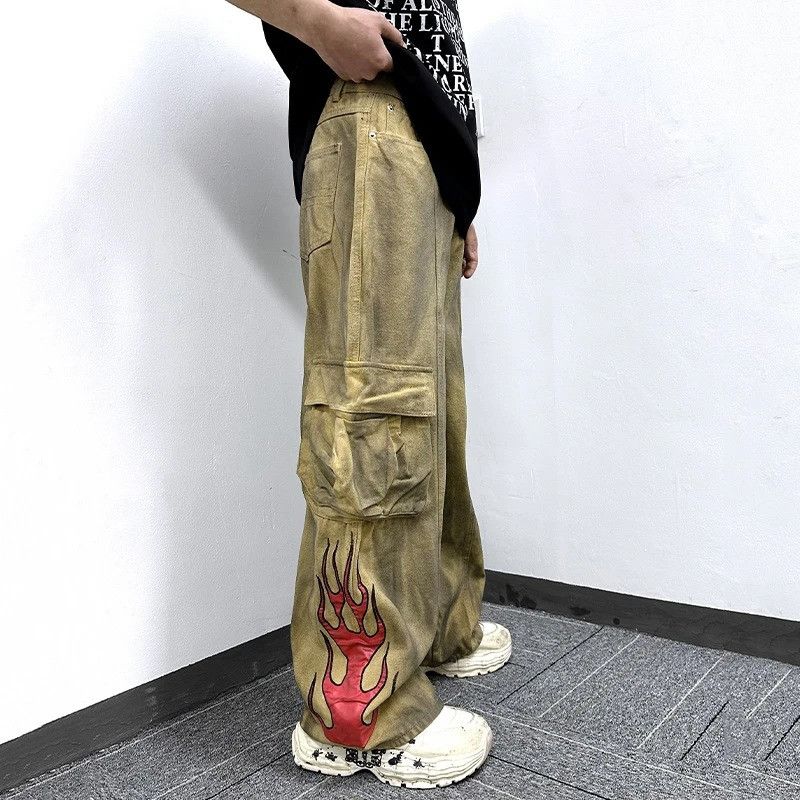 Vintage Cargo Pants New American Style Size US 32 / EU 48 - 4 Thumbnail