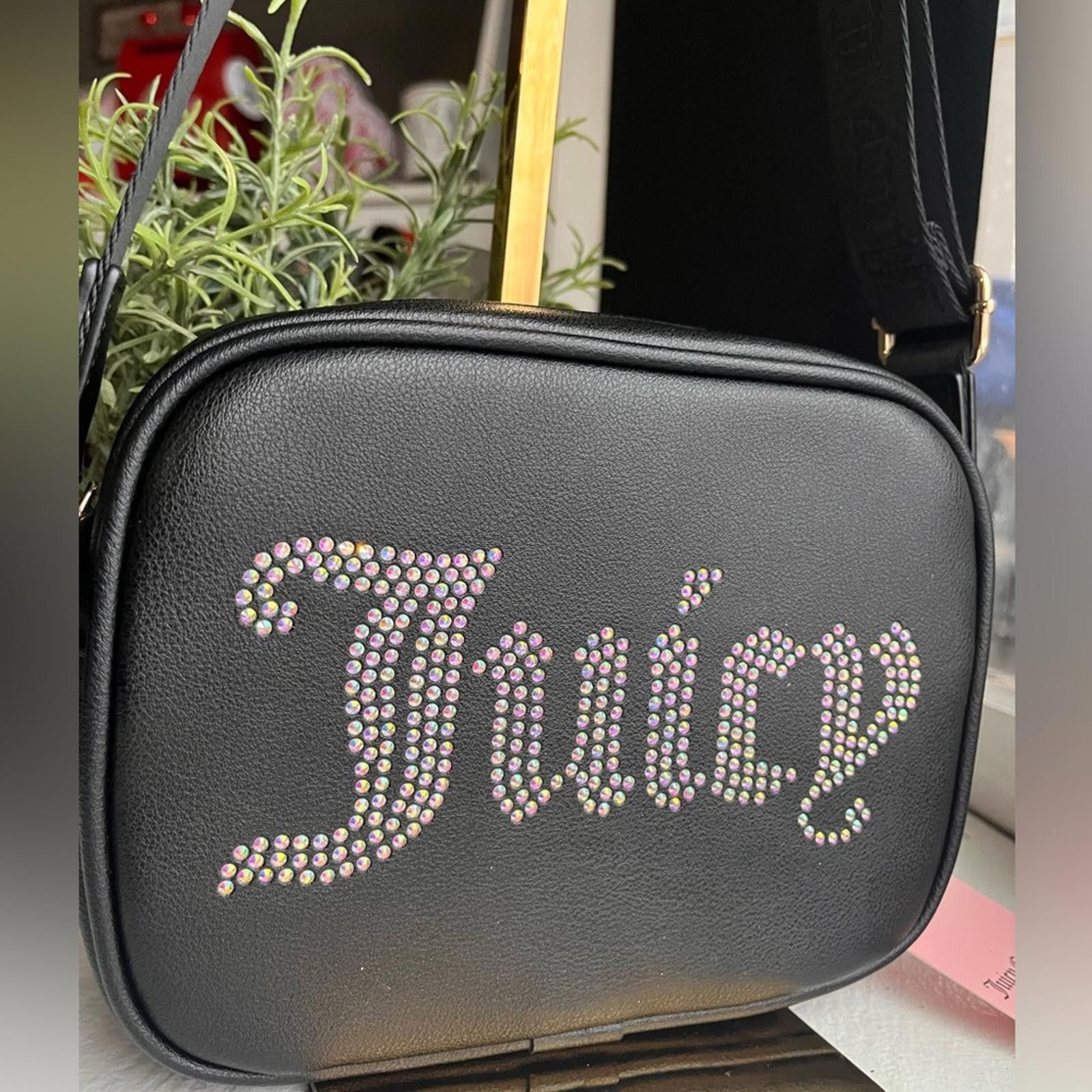 Juicy Couture Jeans Juicy Couture Black Obsession Camera Bag NWT Size ONE SIZE - 2 Thumbnail
