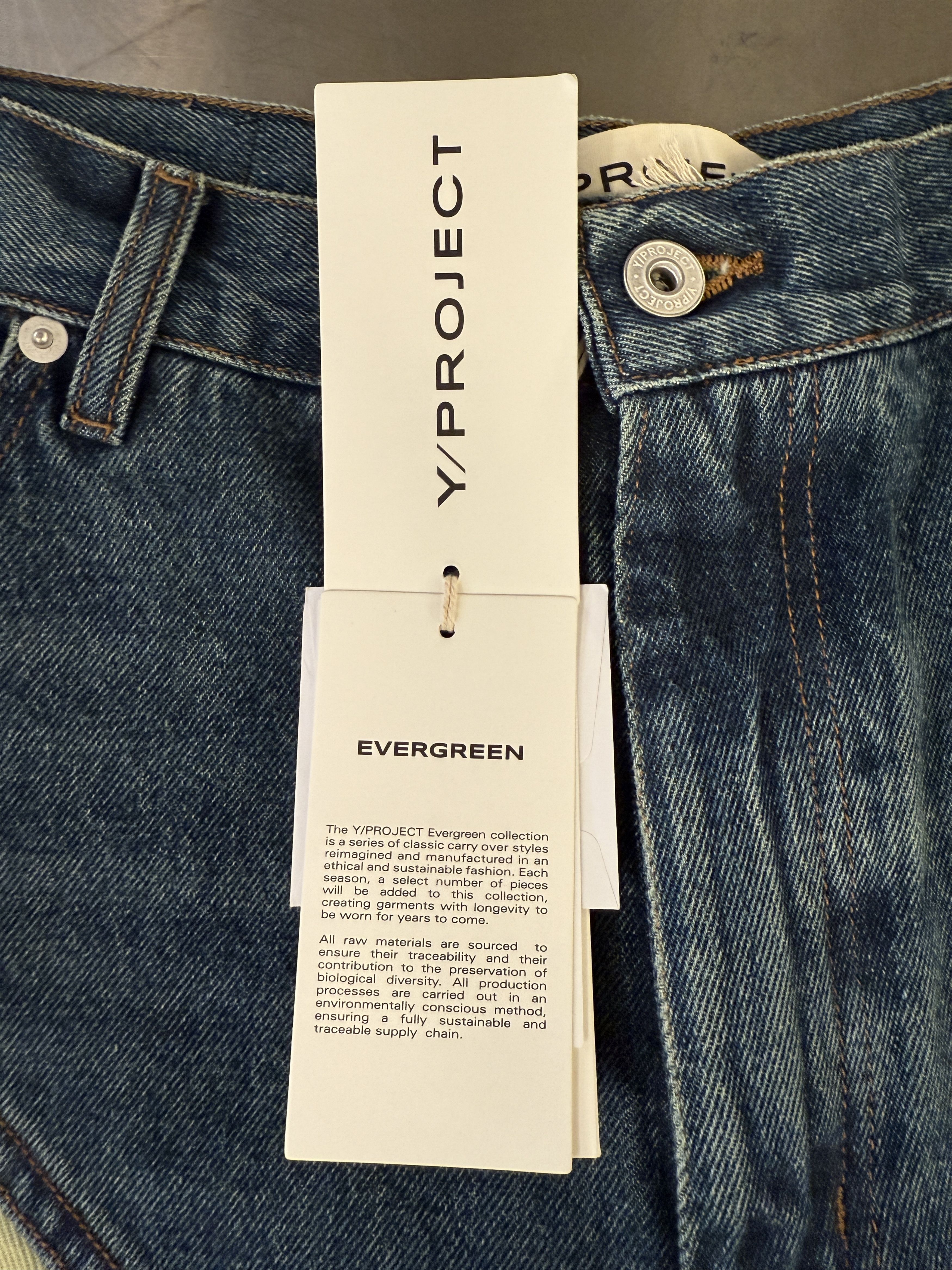 Y/Project $650 Y/Project Evergreen Cut Out Jeans Size US 36 / EU 52 - 8 Thumbnail