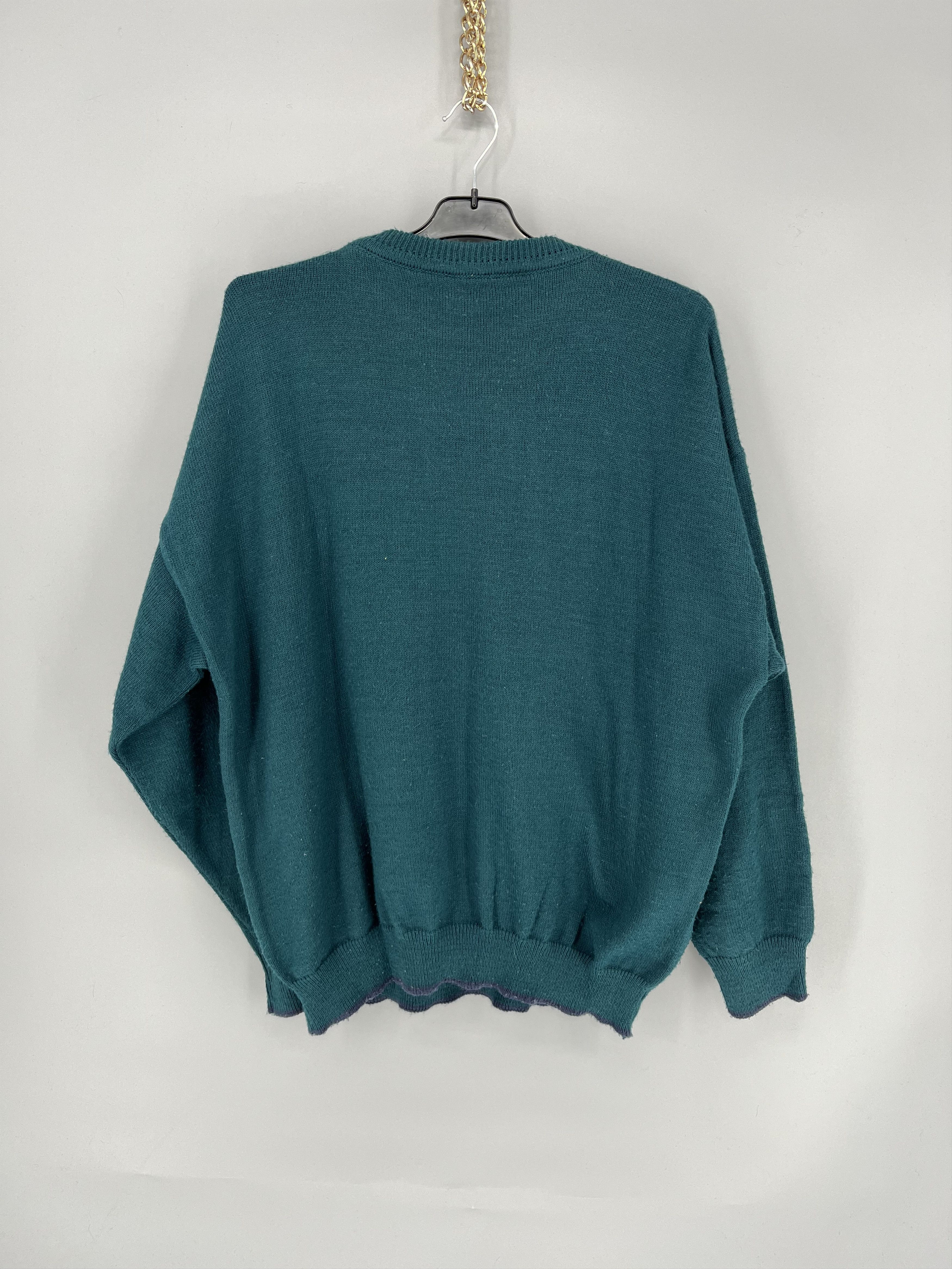 Vintage Vintage 90s Wool Sweater Oversize Made in Size US L / EU 52-54 / 3 - 8 Thumbnail