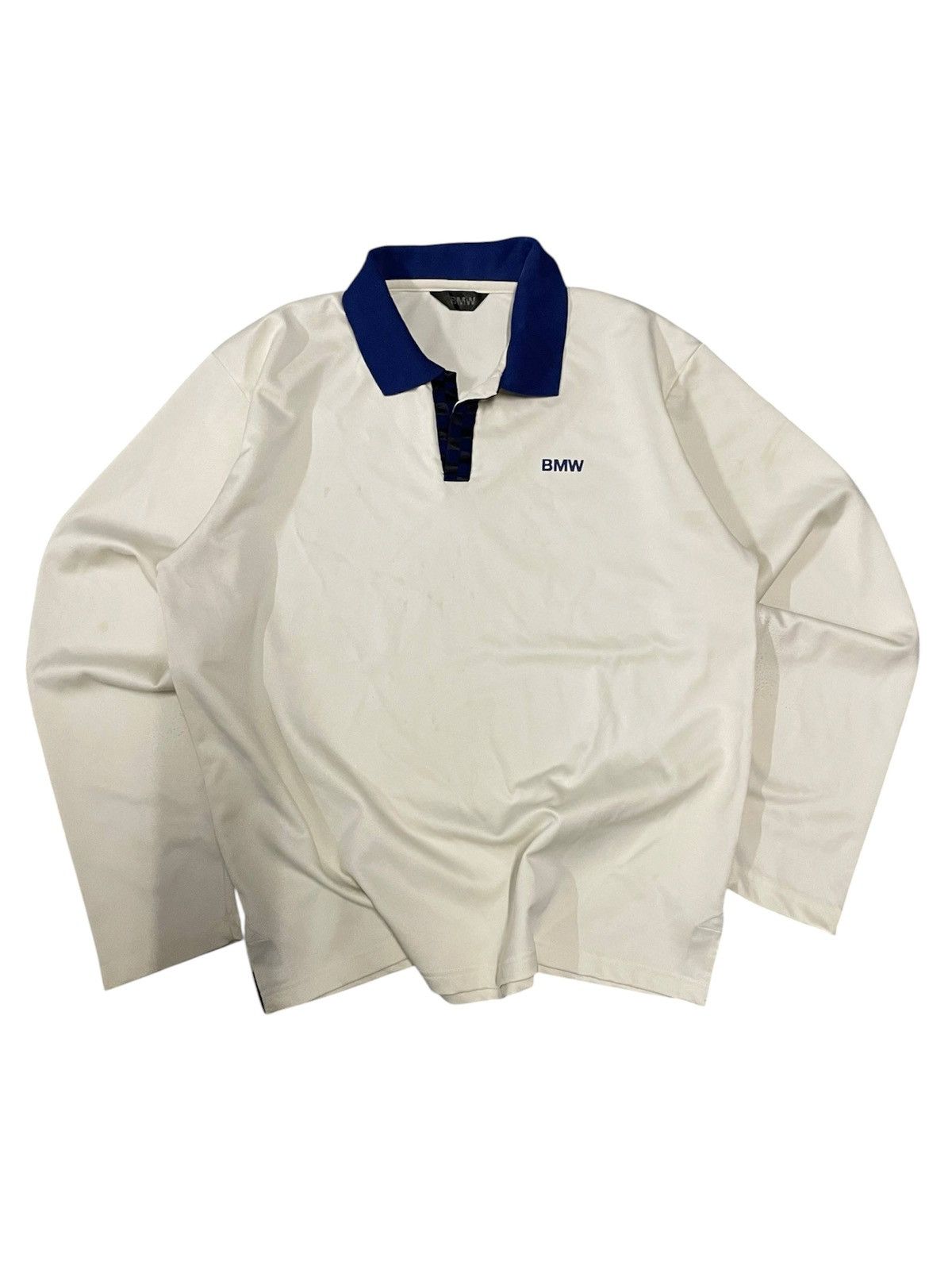 BMW Y2K BMW OFFICIAL CORPORATE POLO Size US L / EU 52-54 / 3 - 1 Thumbnail