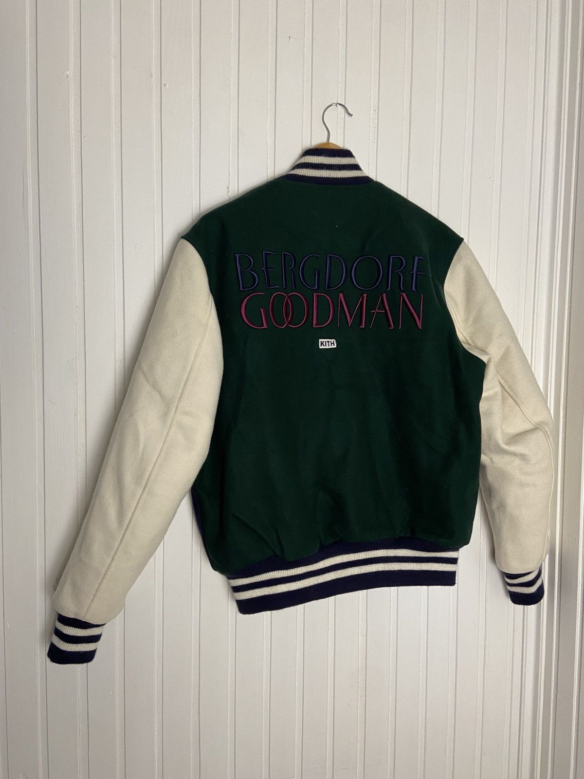 Kith Kith for beegdorf goodman x goldenbear varsity jacket size M Size US M / EU 48-50 / 2 - 4 Thumbnail