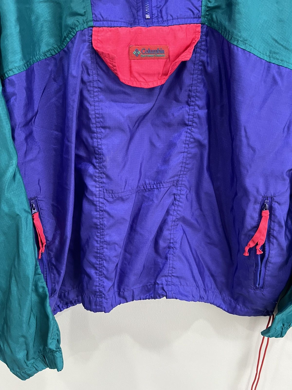Columbia Vintage Columbia Windbreaker Jacket Size US XL / EU 56 / 4 - 4 Thumbnail