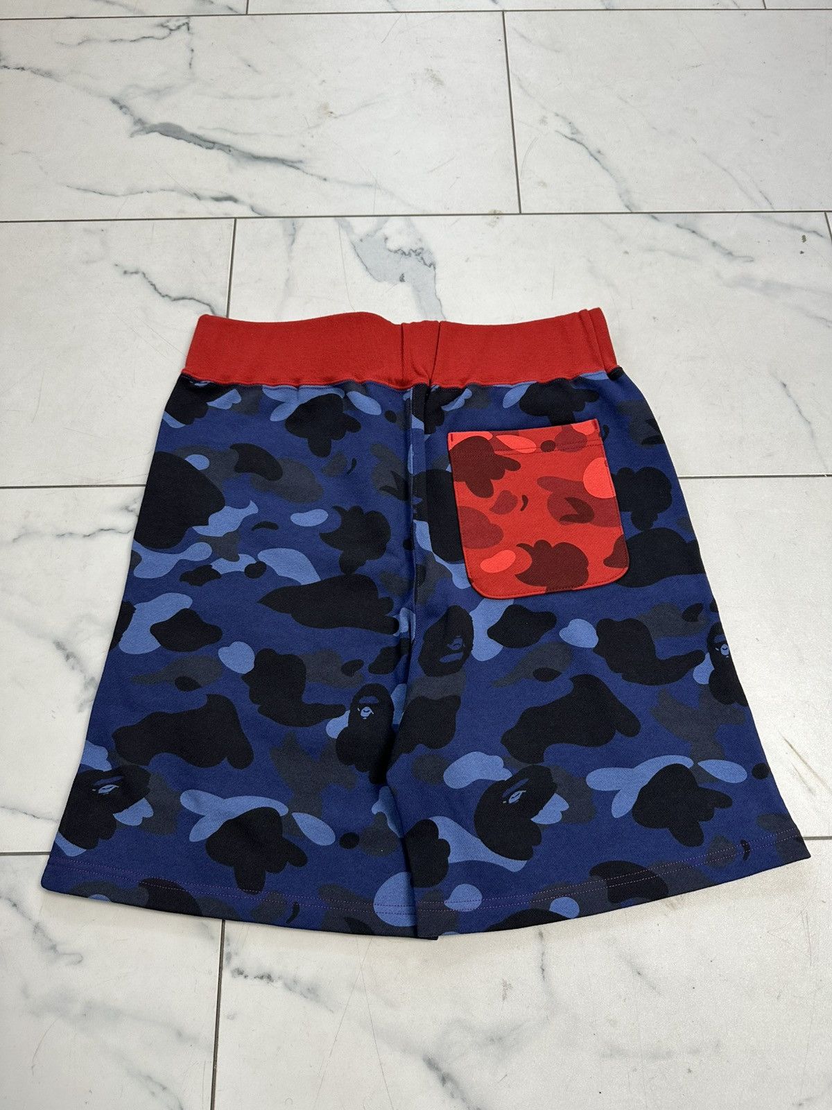 Bape Bape Shark Sweat Shorts Size US 34 / EU 50 - 2 Thumbnail