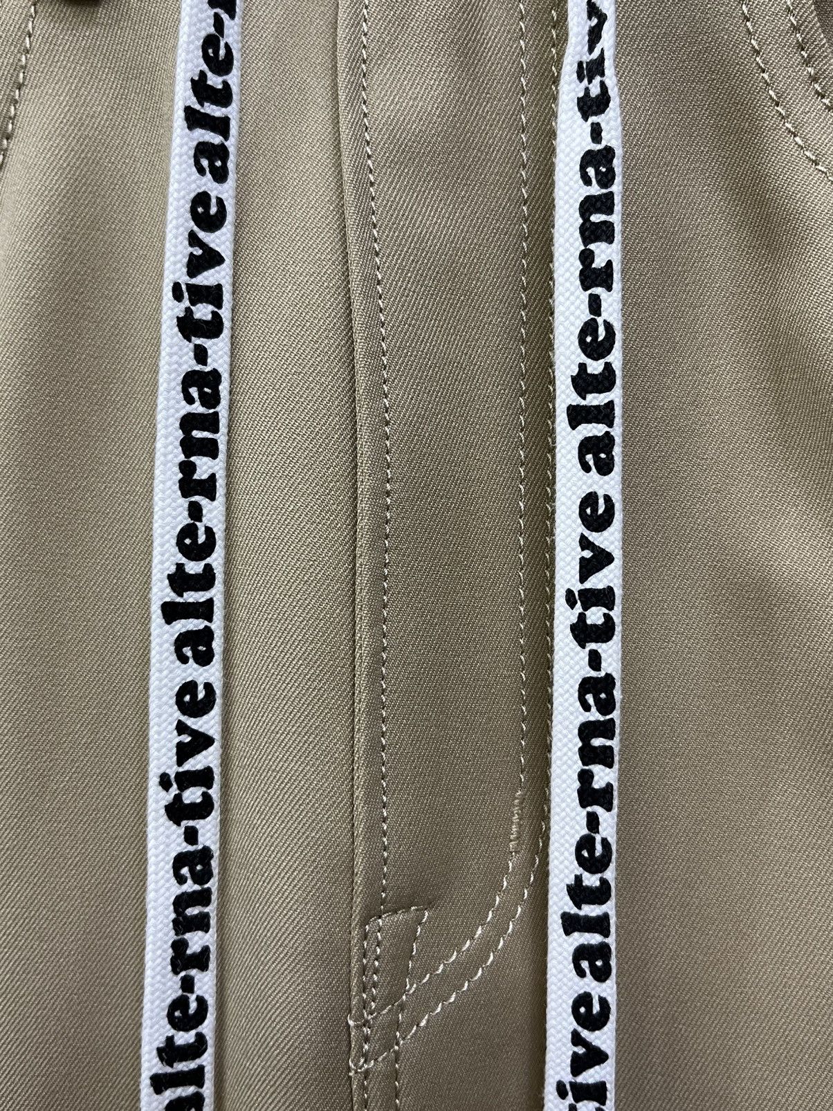 Alternative Apparel RNA Alternative Hakama Wide Flare Stripe Avant Garde Pants Size US 26 / EU 42 - 8 Thumbnail