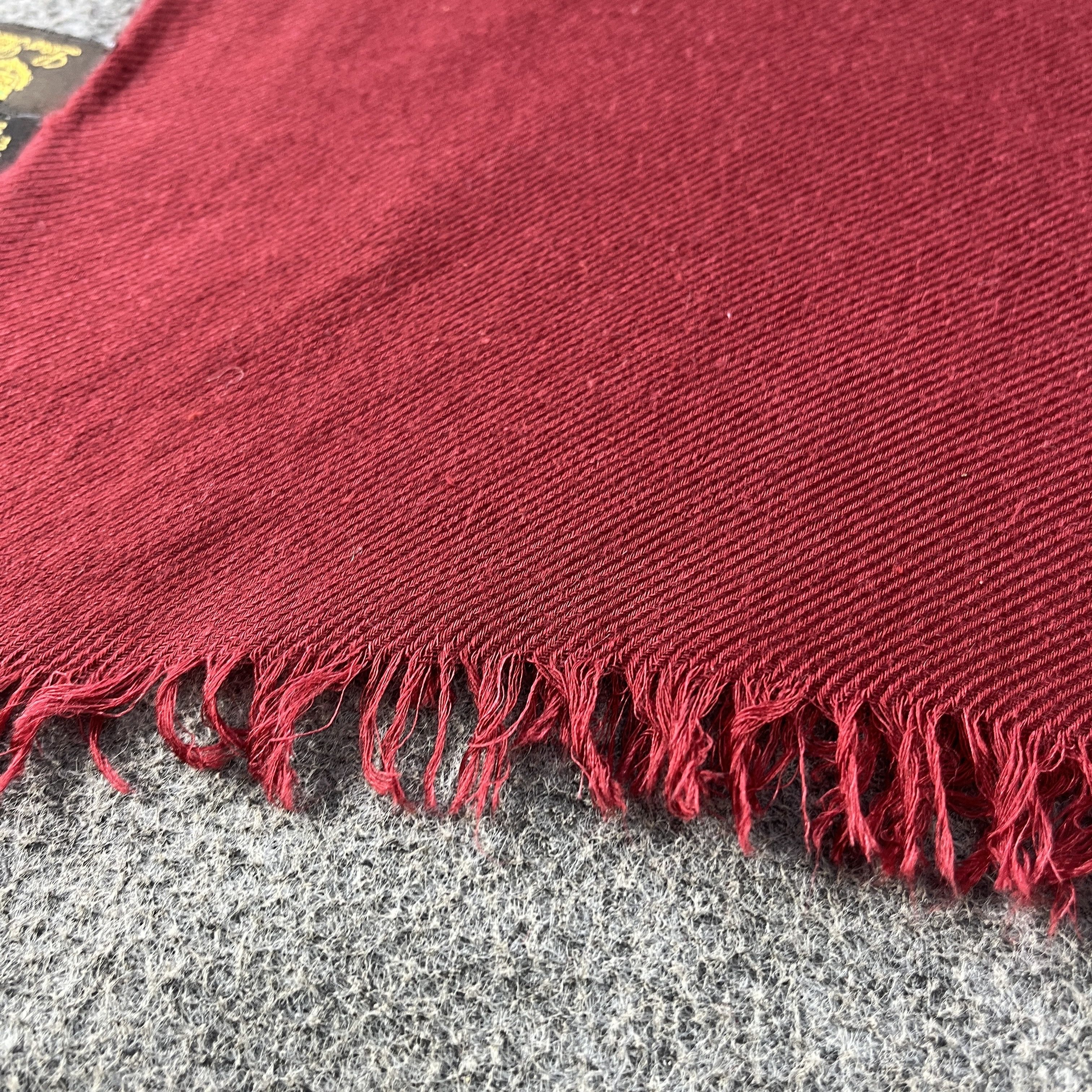 Vintage Plain Loro Piana Scarf / Muffler / Neckwear T1367 Size ONE SIZE - 6 Thumbnail