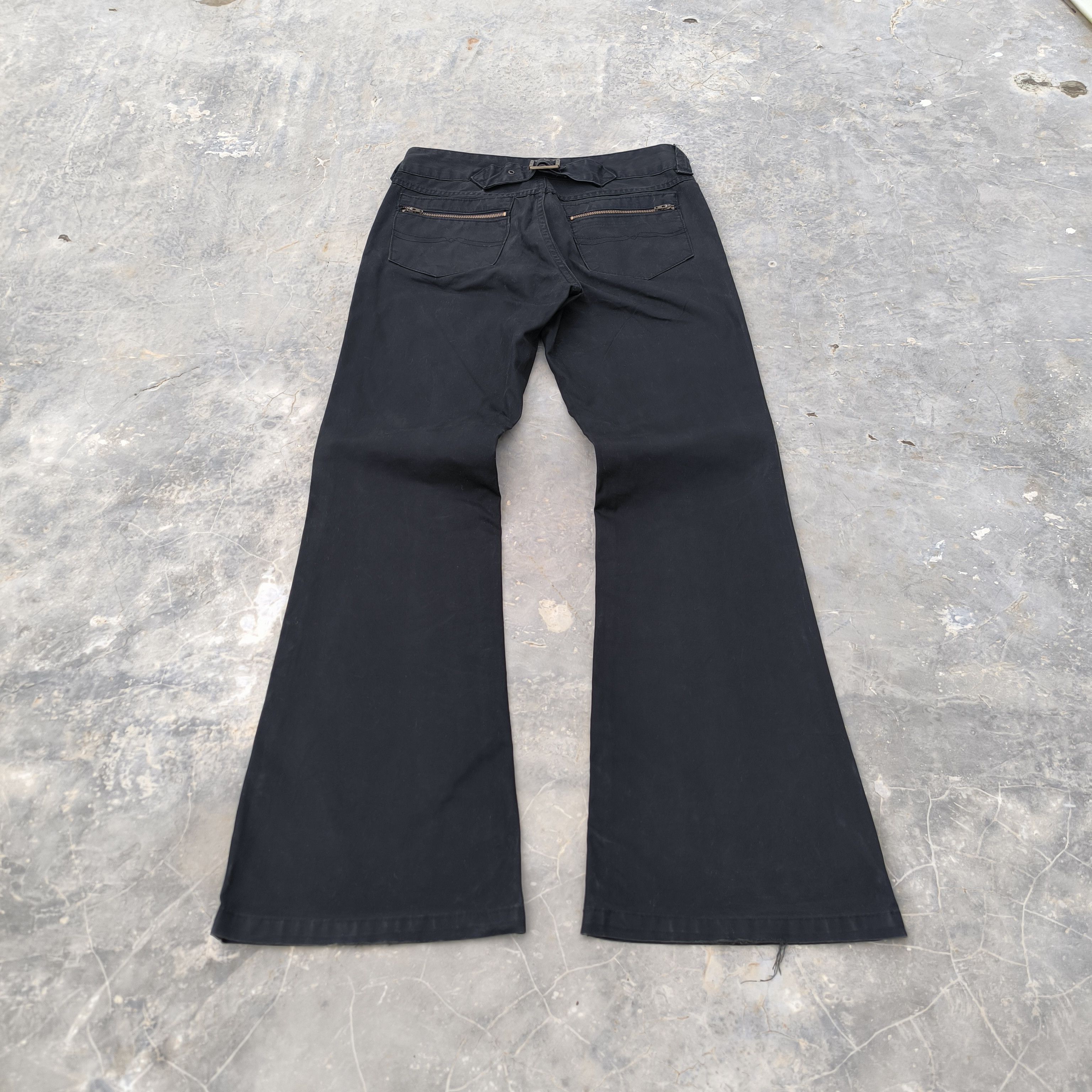 Tornado Mart Flared buckle back pants / flared jeans Size US 29 - 2 Thumbnail