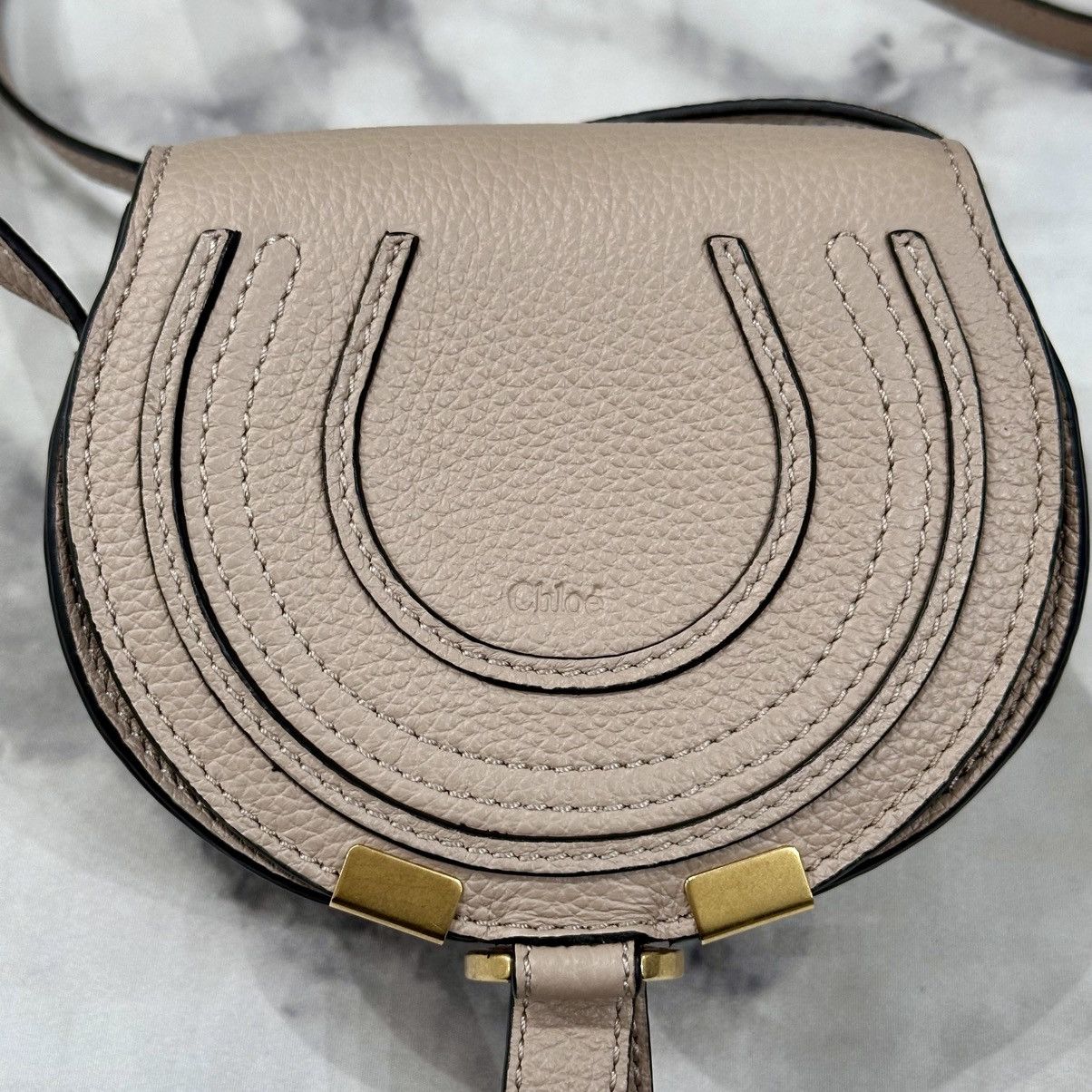 Chloe NEW CHLOE BEIGE MARICE NANO BAG Size ONE SIZE - 2 Thumbnail