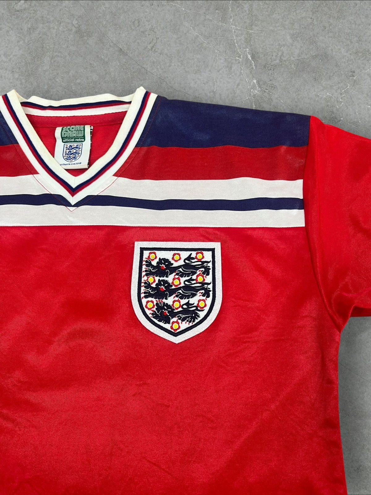 Vintage Retro England Football Shirt M Soccer Vintage Jersey Size US M / EU 48-50 / 2 - 3 Thumbnail
