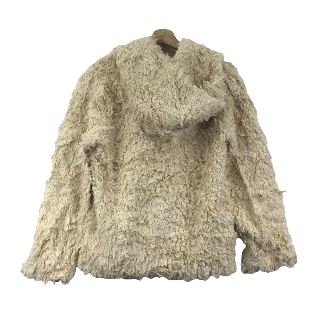 Vintage Vtg RAY BEAMS PLUS Japan Designer Sherpa Fleece Hoodie r Size S / US 4 / IT 40 - 4 Thumbnail