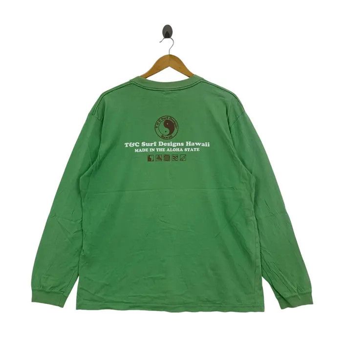 Vintage T&C SURF DESIGNS HAWAII Made In The Aloha Tee Shirt Size US XL / EU 56 / 4 - 4 Thumbnail