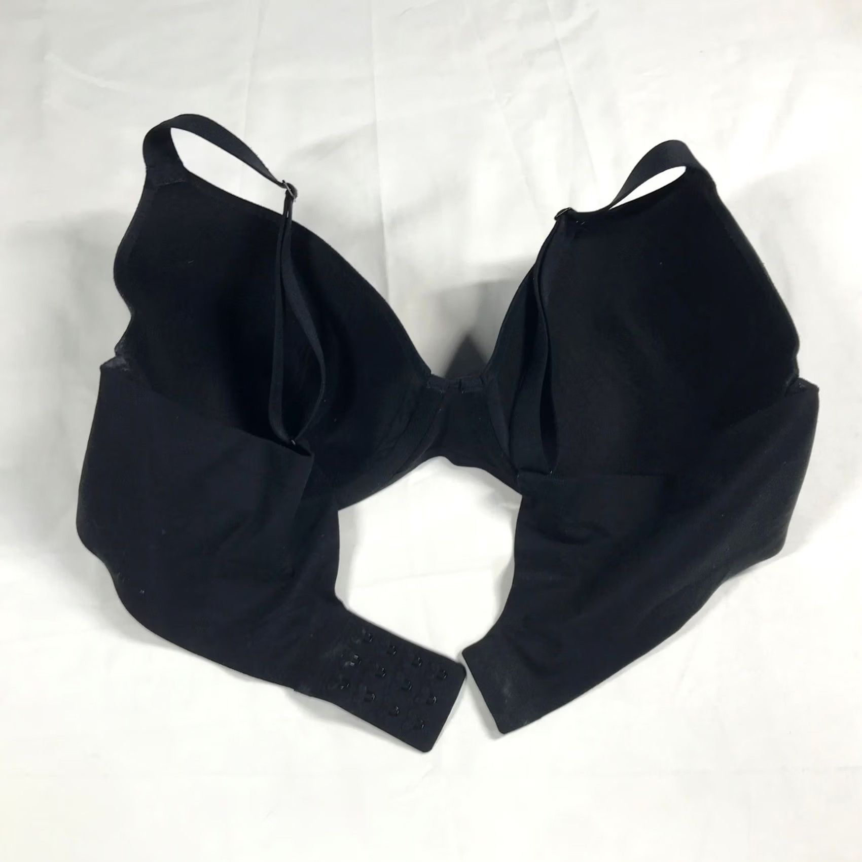Vintage Aerie Real Free Full Coverage Bra 38C Black Underwire Lightly Lined Seamless Size ONE SIZE - 4 Thumbnail