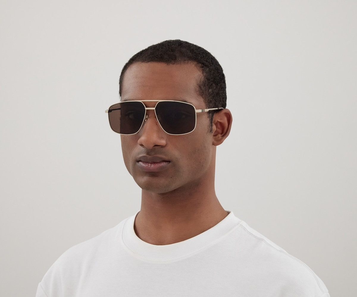 Gucci × Vintage Gucci sunglasses Gucci GG1676S-002 60 Size ONE SIZE - 1 Thumbnail