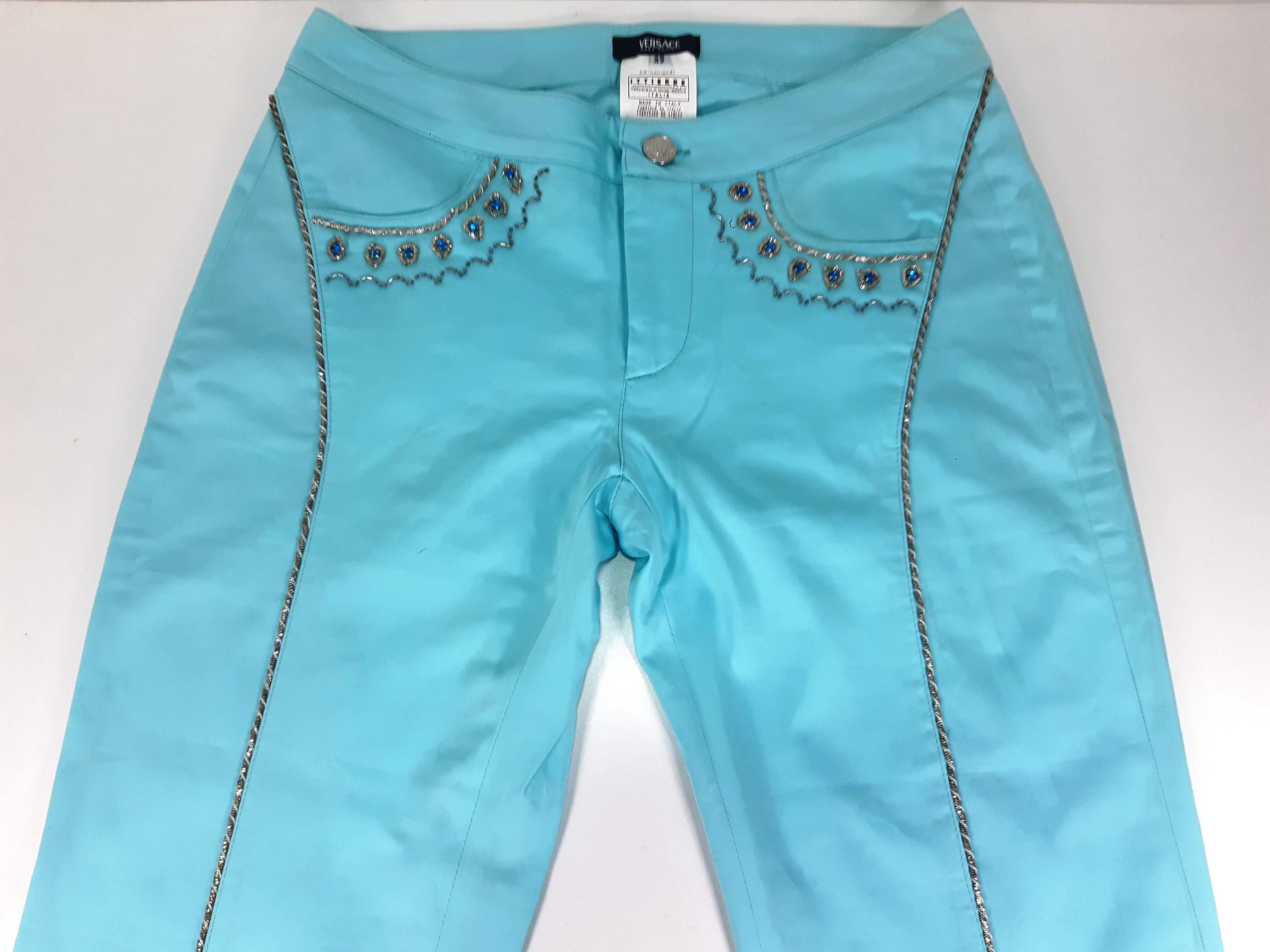 Versace Jeans Couture Vintage VERSACE Jeans Couture Italy Jeans NWT Size 28" / US 6 / IT 42 - 4 Thumbnail