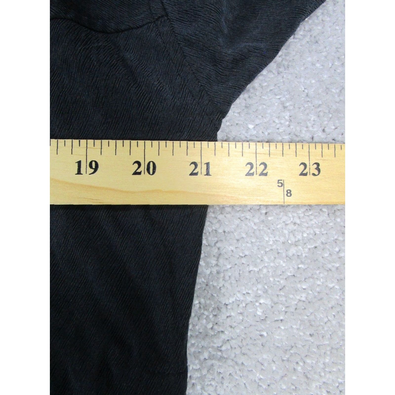 Madewell VINTAGE Madewell Black Button-Up Shirt Womens 3XS Long Sleeve Collared Lyocell Basic Size XXS / US 00 / IT 34 - 6 Thumbnail