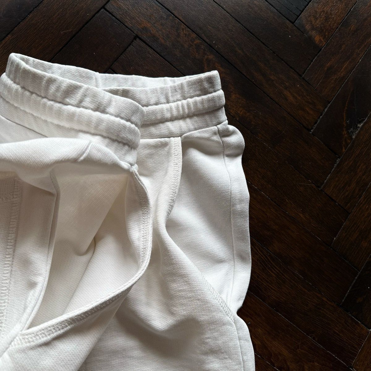 Nanushka Nanushka Womens White Cotton Drawstring Jogger Sweatpants Size 28" / US 6 / IT 42 - 6 Thumbnail