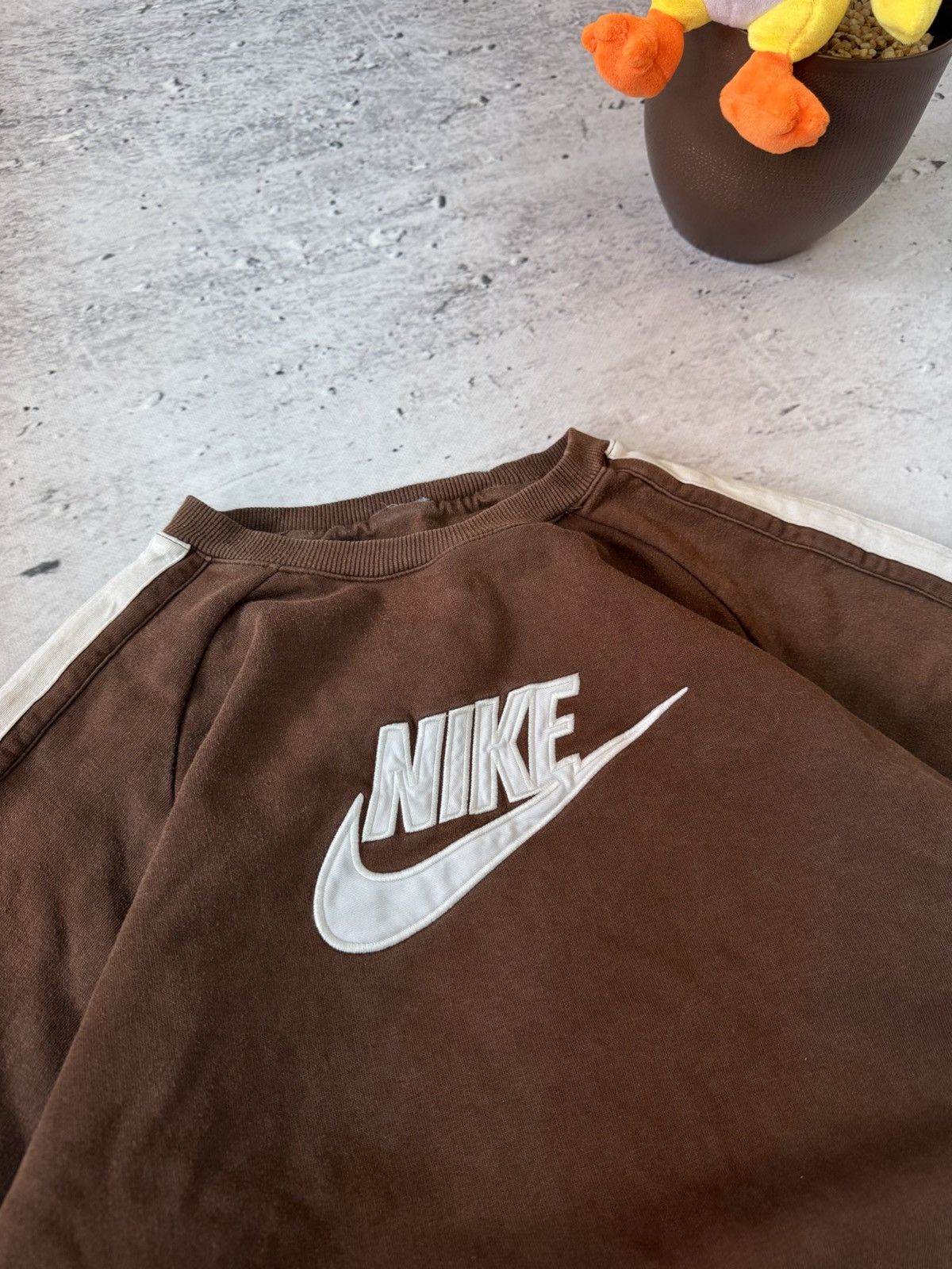 Nike × Vintage NIKE VINTAGE CENTER LOGO OVERSIZE BAGGY FIT SWEATSHIRT Size US S / EU 44-46 / 1 - 3 Thumbnail
