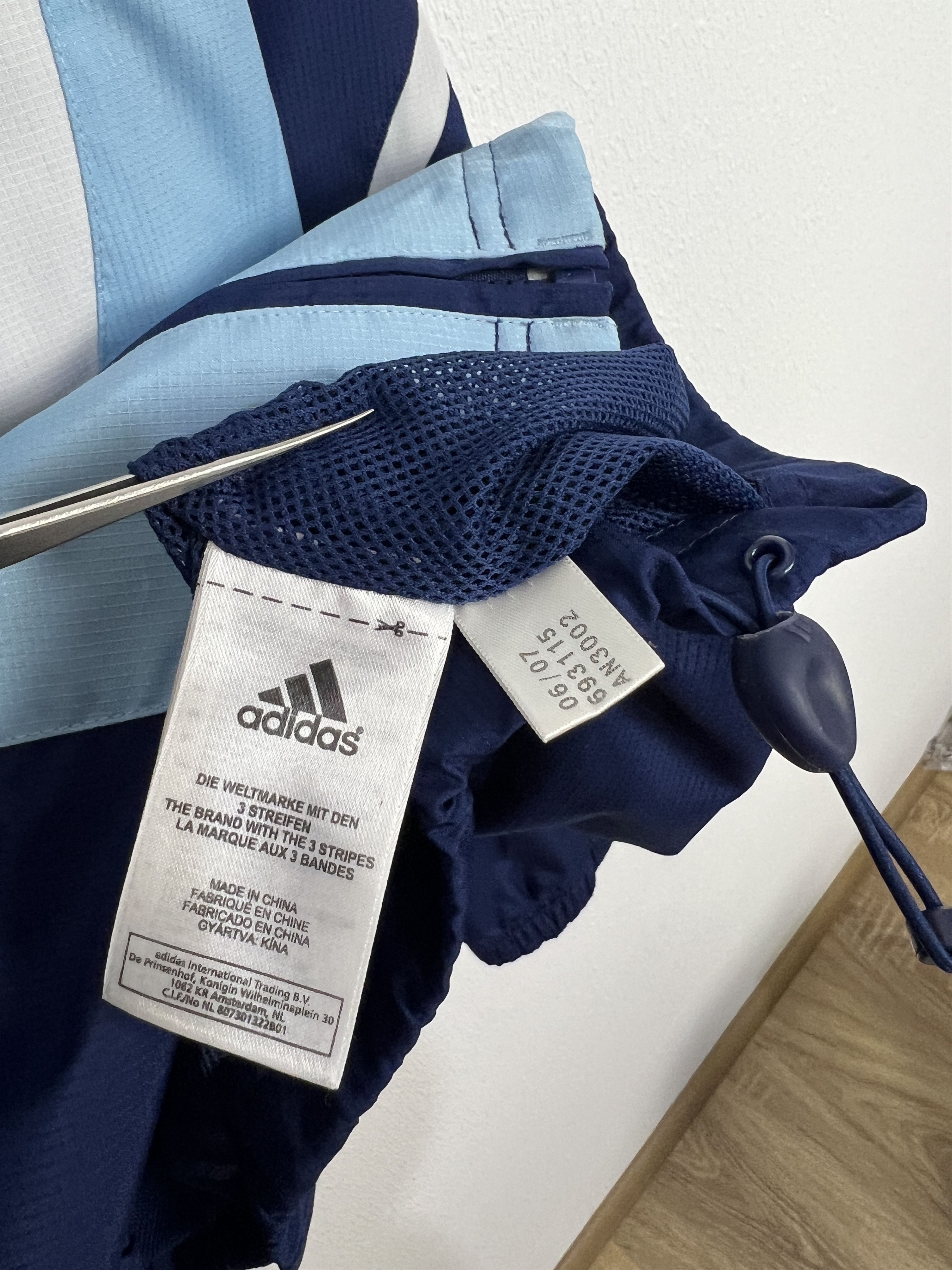 Adidas Newcastle United Football Jacket Soccer Track Top Zip Sz XL Size US XL / EU 56 / 4 - 7 Thumbnail