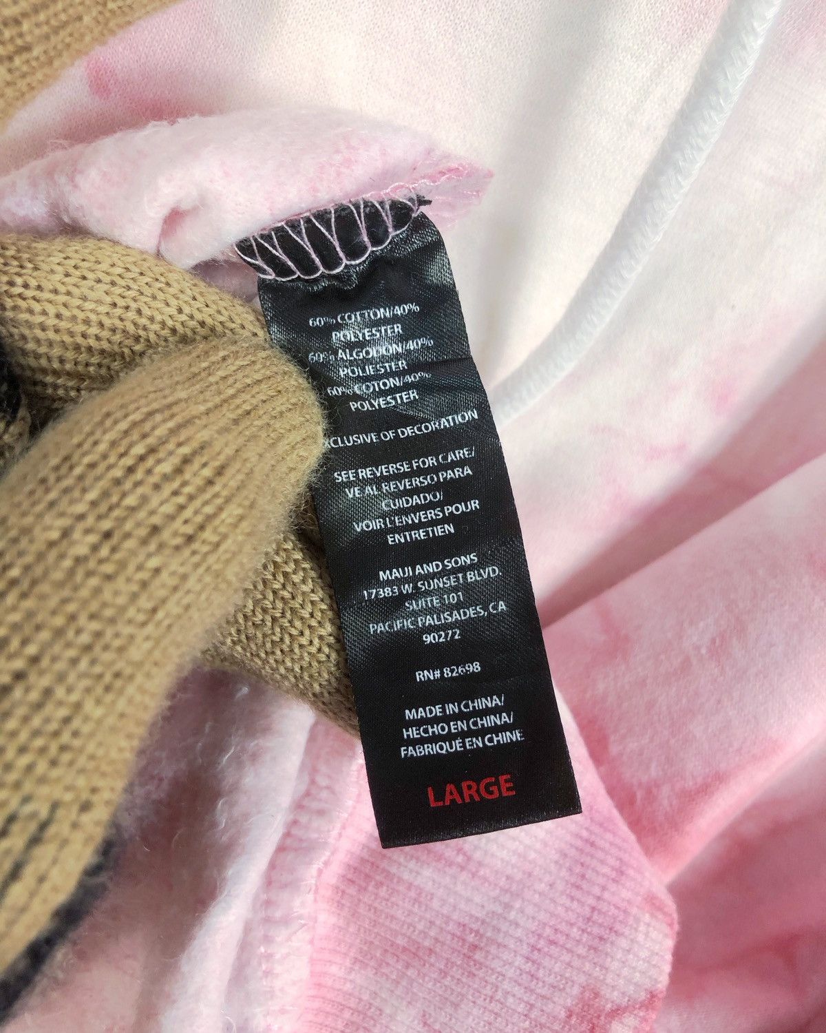 Maui and Sons Rare Vintage Maui And Sons Tie Dye Hoodie Size US L / EU 52-54 / 3 - 11 Thumbnail