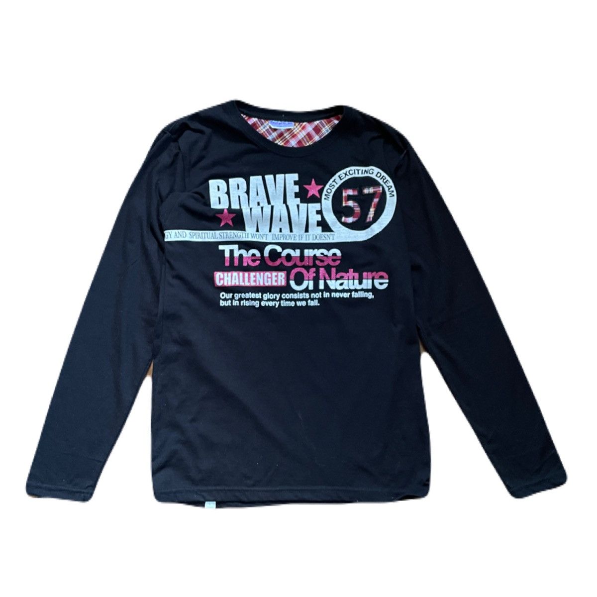 If Six Was Nine 2000s Japanese archive Vkei Glitter Porm Long Sleeve Tee Size US S / EU 44-46 / 1 - 2 Thumbnail