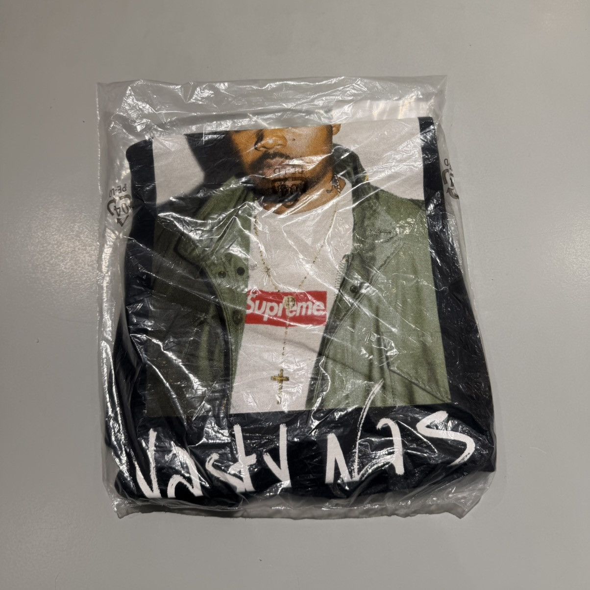 Supreme Supreme Nas Tee Black Size US M / EU 48-50 / 2 - 3 Thumbnail