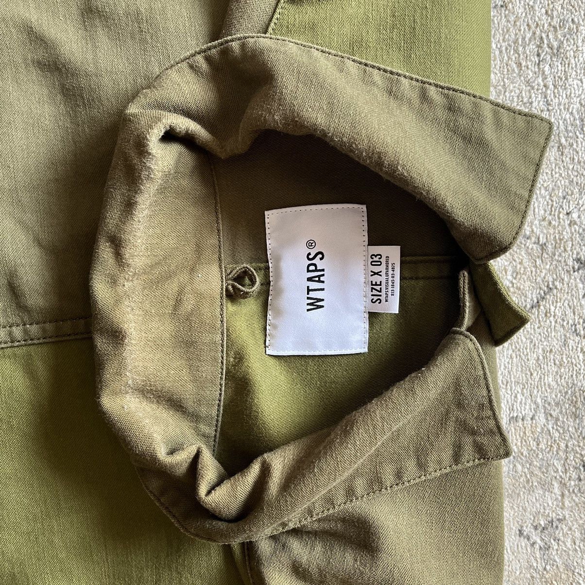 Japanese Brand WTAPS 182BRDT-SHM01 SHIRT COTTON SATIN BUDS LS 01 Size US L / EU 52-54 / 3 - 7 Thumbnail
